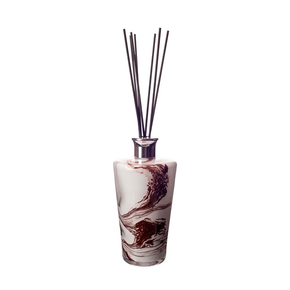 Amelia Art Glass Carnelian Marble Large Conical Reed Diffuser £19.34